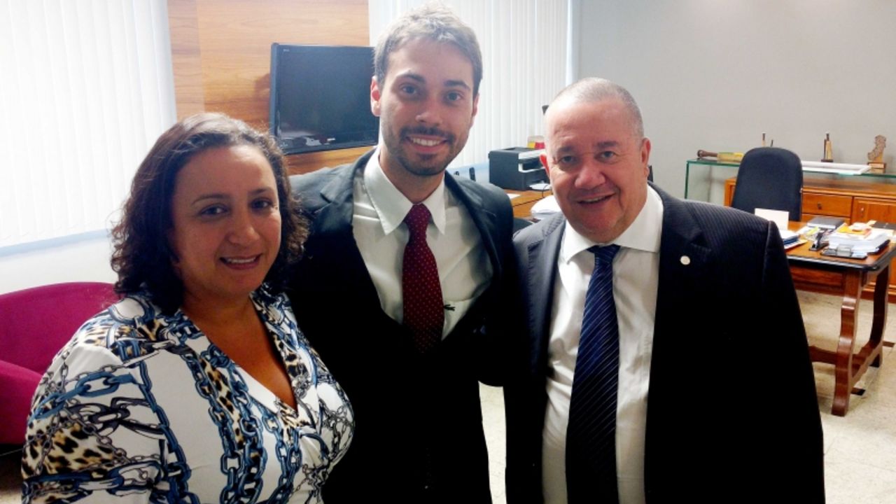 OAB-ES recebe presidente da Câmara de Vereadores de Laranja da Terra